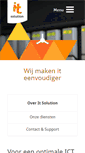 Mobile Screenshot of itsolution.nl